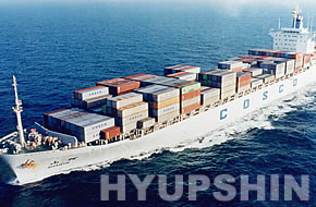 Shandong Hyupshin Flanges Co., Ltd delivery flanges by sea containers